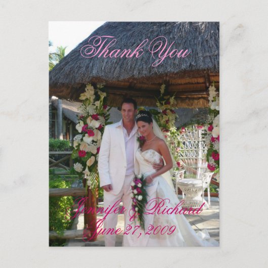 自分の写真を作成する ポストカード (正面)