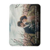 自分の写真を作成す結婚る マグネット (縦)