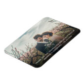 自分の写真を作成す結婚る マグネット (左側)