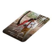 自分の写真を作成す結婚る マグネット (左側)