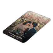 自分の写真を作成す結婚る マグネット (左側)