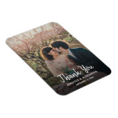 自分の写真を作成す結婚る マグネット (右側)