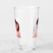 自分の写真を作成パーソナライズされたする タンブラーグラス (左)