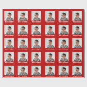 自分の写真を作成パーソナライズされたする ラッピングペーパー (フラット)