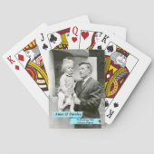 自分の写真を作成パーソナライズされた トランプ (裏面)