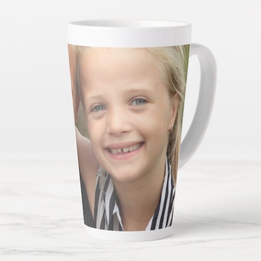 自分の写真を作成ラテMag カフェラテマグ (右アングル)