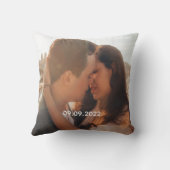 自分の写真を作成婚約したする  クッション (裏面)