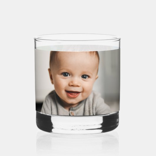 自分の写真を作成 ウイスキーグラス (正面)