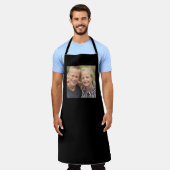 自分の写真を作成 エプロン (着用した状態)