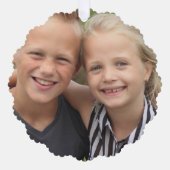 自分の写真を作成 オーナメントカード (正面)