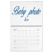 自分の写真を作成 カレンダー (3月 2027)