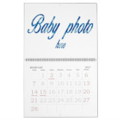 自分の写真を作成 カレンダー (2月 2027)