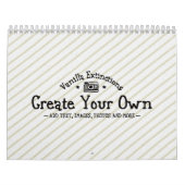 自分の写真を作成 カレンダー (カバー)