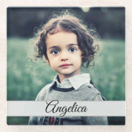 自分の写真を作成 ガラスコースター