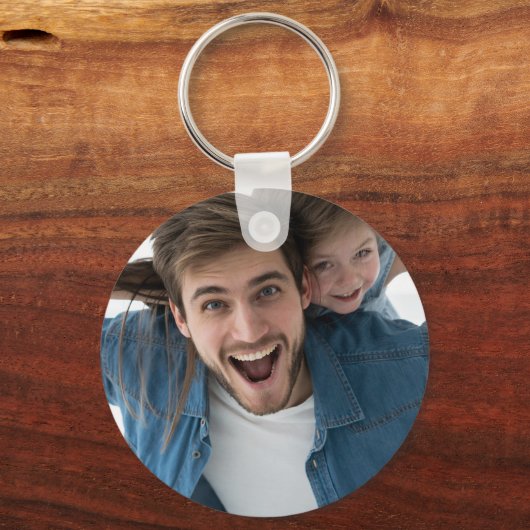 自分の写真を作成 キーホルダー (正面)
