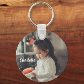 自分の写真を作成 キーホルダー (正面)