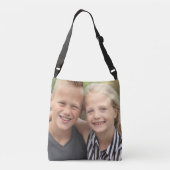 自分の写真を作成 クロスボディバッグ (裏面)