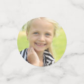 自分の写真を作成 コンフェッティ (スモール正面)