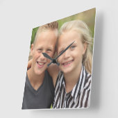 自分の写真を作成 スクエア壁時計 (傾斜)