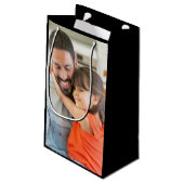 自分の写真を作成 スモールペーパーバッグ (裏面アングル)