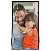 自分の写真を作成 スモールペーパーバッグ (正面)