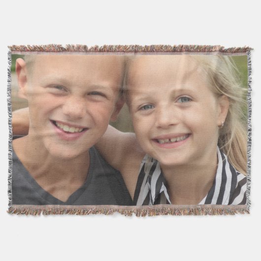 自分の写真を作成 スローブランケット (正面)