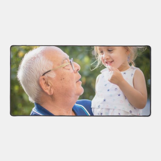 自分の写真を作成 デスクマット (正面)