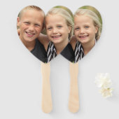 自分の写真を作成 ハンドファン (正面&裏面)