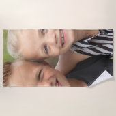 自分の写真を作成 ビーチタオル (正面)