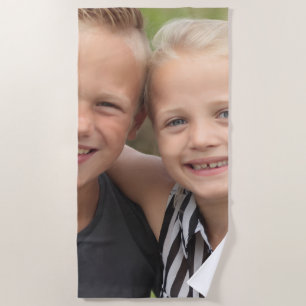 自分の写真を作成 ビーチタオル