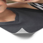 自分の写真を作成 ポスター (角)