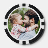 自分の写真を作成 ポーカーチップ (正面)