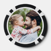 自分の写真を作成 ポーカーチップ (裏面)