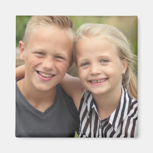 自分の写真を作成 マグネット (正面)