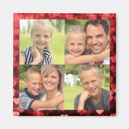 自分の写真を作成 マグネット (正面)