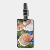 自分の写真を作成 ラゲッジタグ (正面縦)