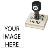 自分の写真を作成 ラバースタンプ (押印)