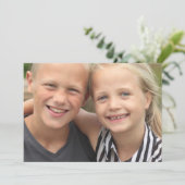 自分の写真を作成 招待状 (スタンド正面)