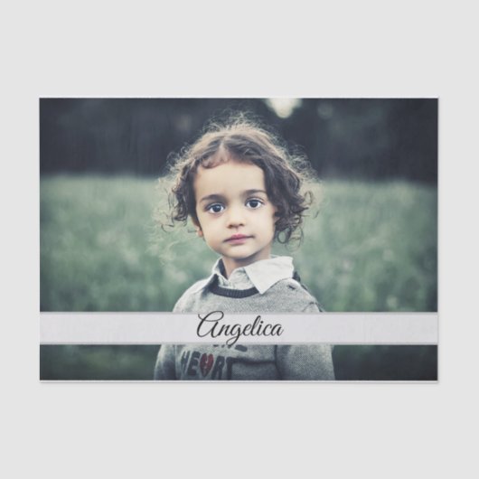 自分の写真を作成 薄葉紙 (正面)