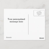 自分の写真を作結婚成するありがとうはがき ポストカード (裏面)