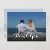 自分の写真を作結婚成する ポストカード (正面/裏面)