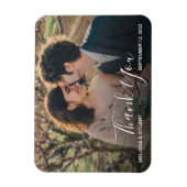 自分の写真を作結婚成する マグネット (縦)