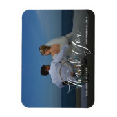 自分の写真を作結婚成する マグネット (縦)