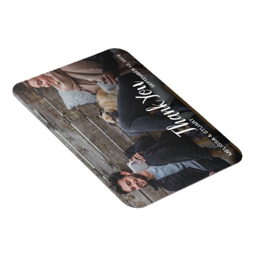 自分の写真を作結婚成する マグネット (右側)