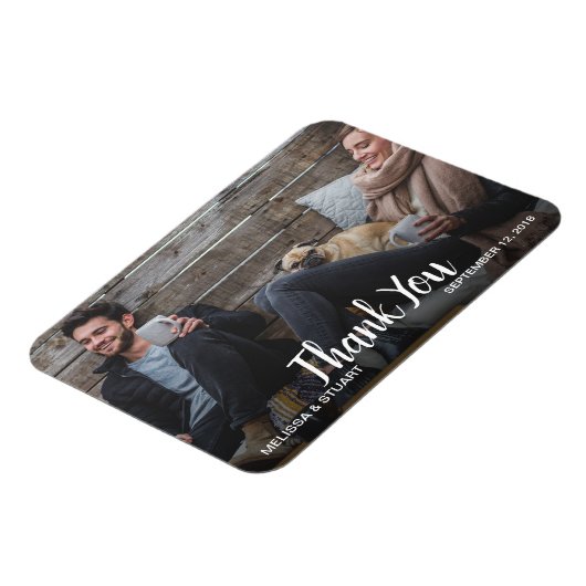 自分の写真を作結婚成する マグネット (左側)