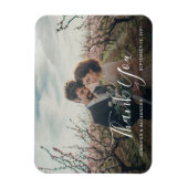 自分の写真を作結婚成する マグネット (縦)