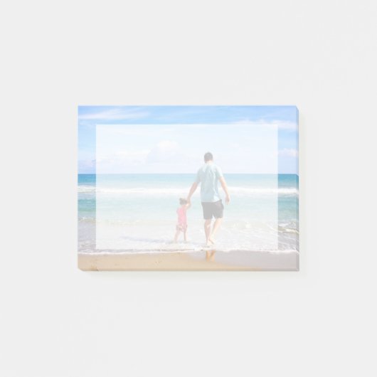 自分の写真を挿入する ポストイット (正面)