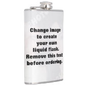 自分の写真を簡単に作成 フラスク (右)