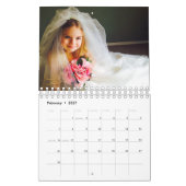 自分の写真を結婚作成する2025カレンダー カレンダー (2月 2027)