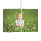 自分の写真を自動で追加 カーエアーフレッシュナー (裏面)